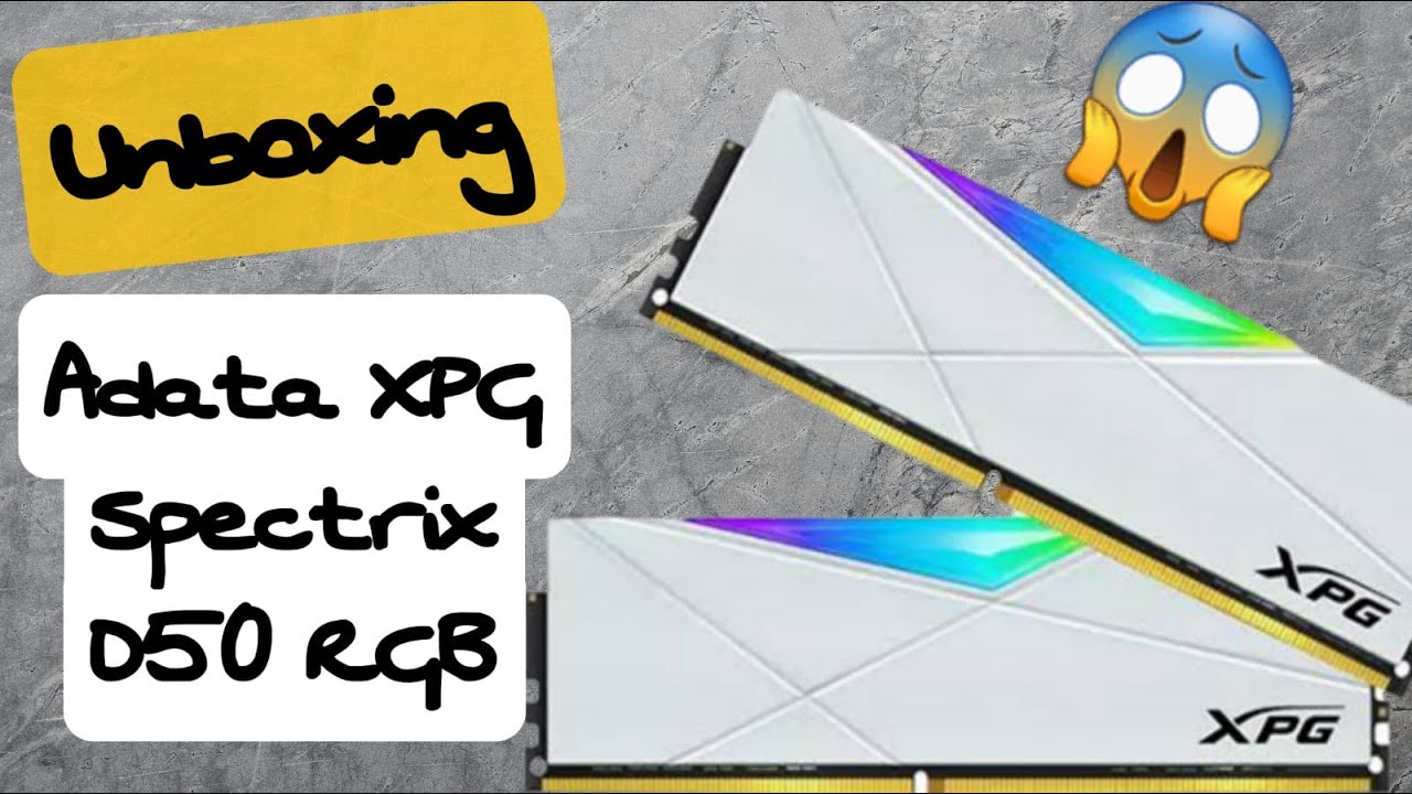 Adata XPG Spectrix D50 RGB 16GB (16GBx1) DDR4 3200MHz White