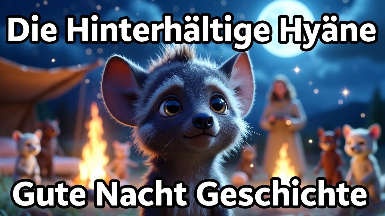 Die Hinterhältige Hyäne und das Tageslager des Lehrers 🐾 | Gute Nacht Geschichte für Kinder