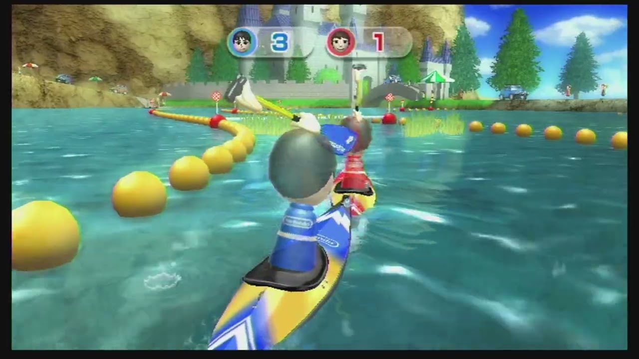Wii Sports Resort [9] カヌー 対戦 中級