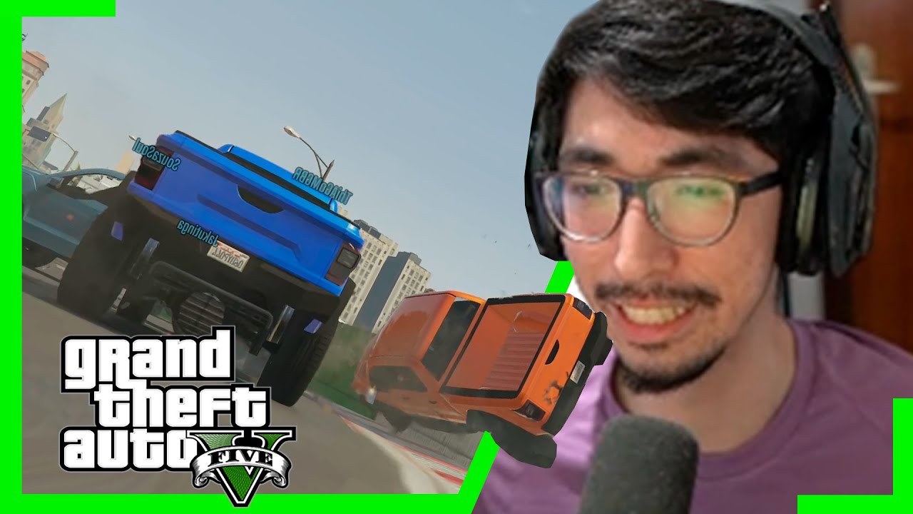 TUDO DANDO ERRADO! - GTA V Corridas Malucas #526