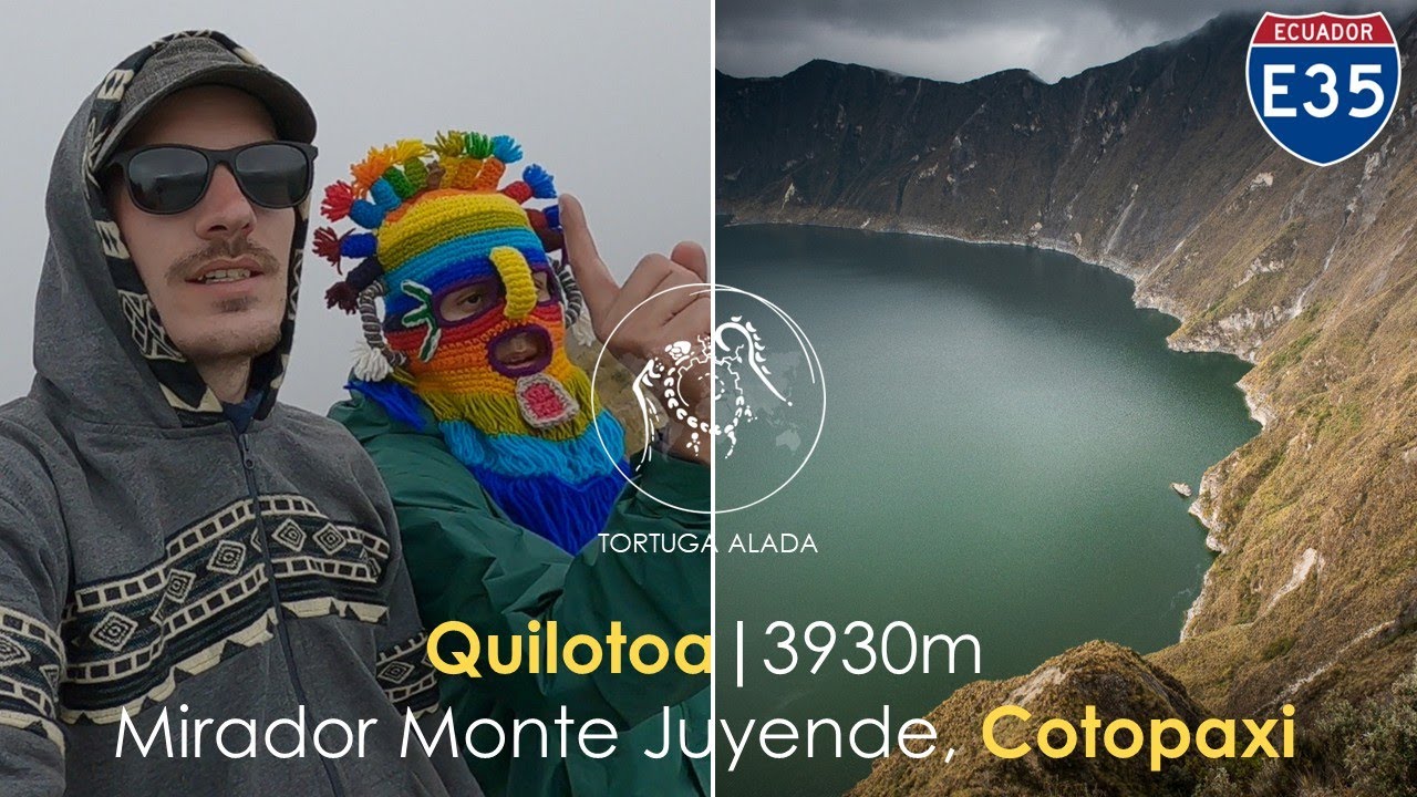 [Vuelta completa/circuito cráter] Quilotoa | 3930m | Monte Juyende | Reserva Ecológica Los Ilinizas