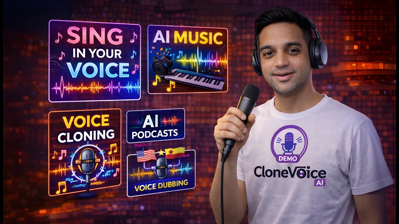 CloneVoiceAI Feateature Walkthrough + App Demo