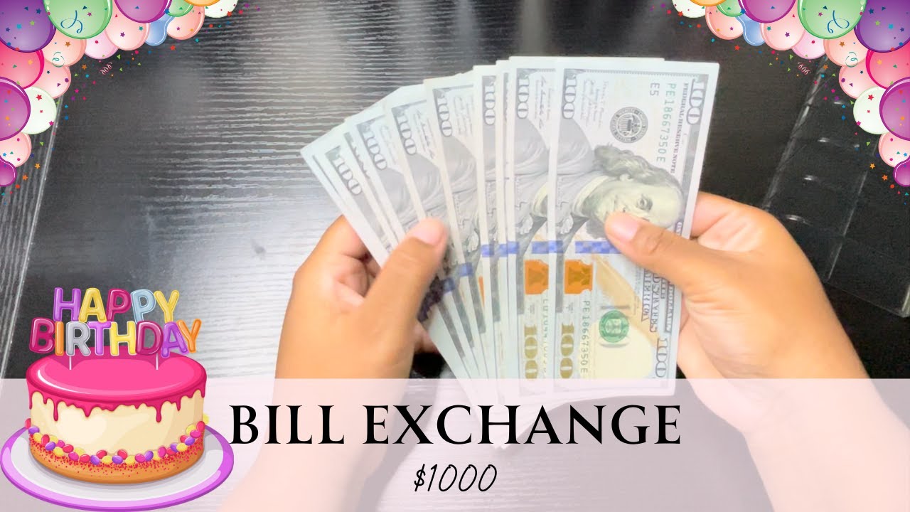 Happy Birthday To Me!!!! | $1000 Mid Month Bill Exchange | Condensing My Challenges |