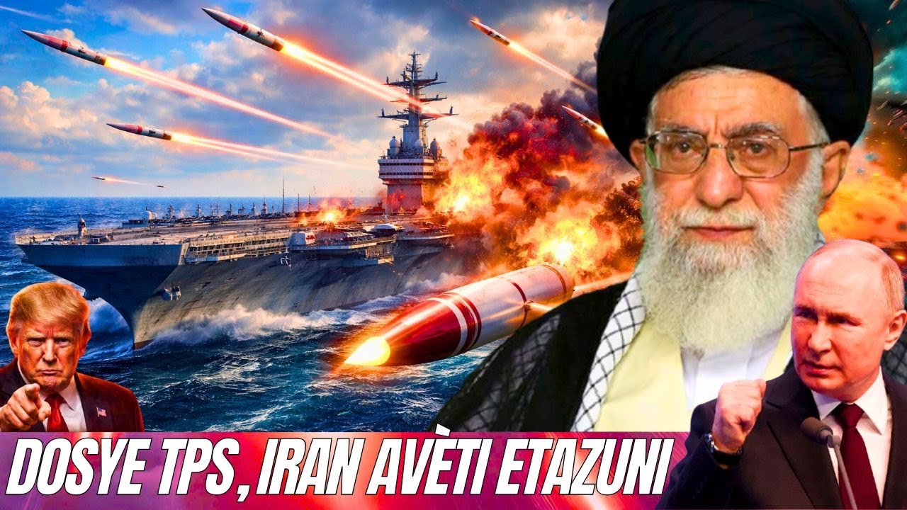 Dosye TPS, Trump choke! Tansyon ant Iran x Etazuni, guid siprèm nan lanse gwo avètisman😱risk eskalad