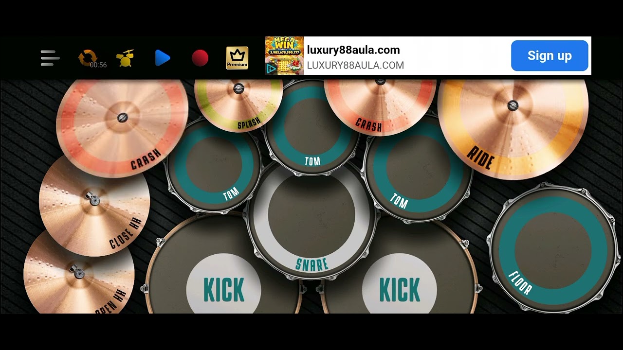 Main Real Drum Sampe Lupa Abis Duit !! Gini Cara Main Duit !! Subscribe Donk