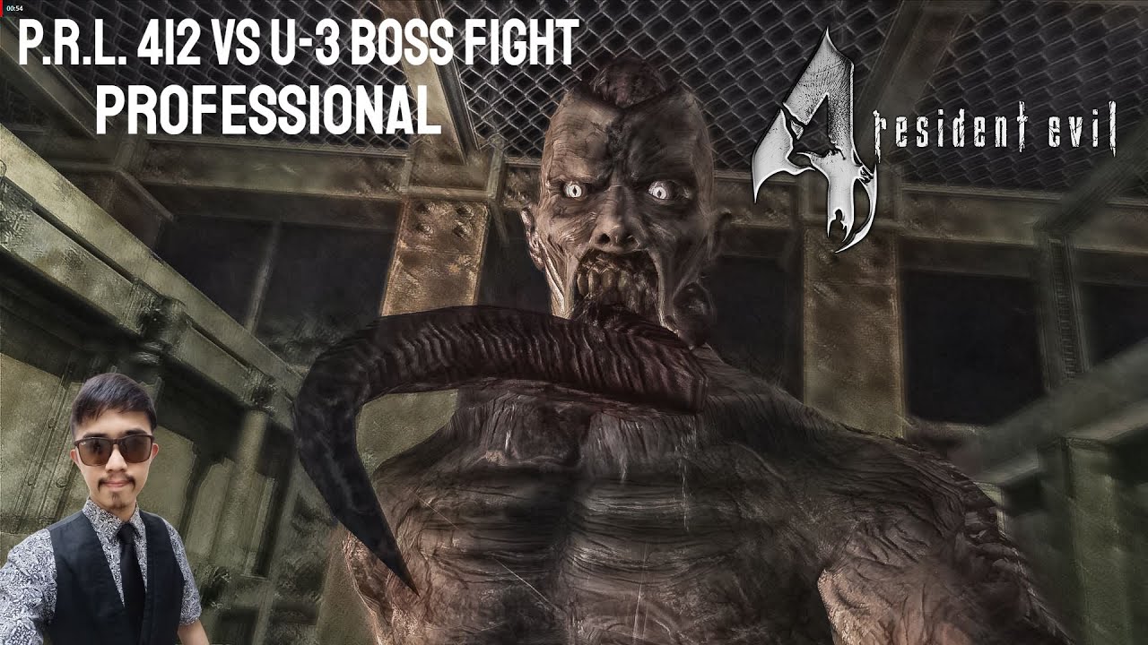 Resident Evil 4 HD Project 2022: P.R.L. 412 VS U-3 Boss Fight (Pro)