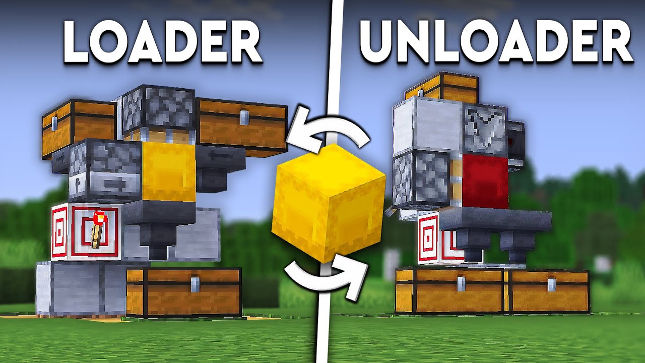 Minecraft BEST Shulker Box Loader & Unloader 1.21 - Tileable & Cheap!