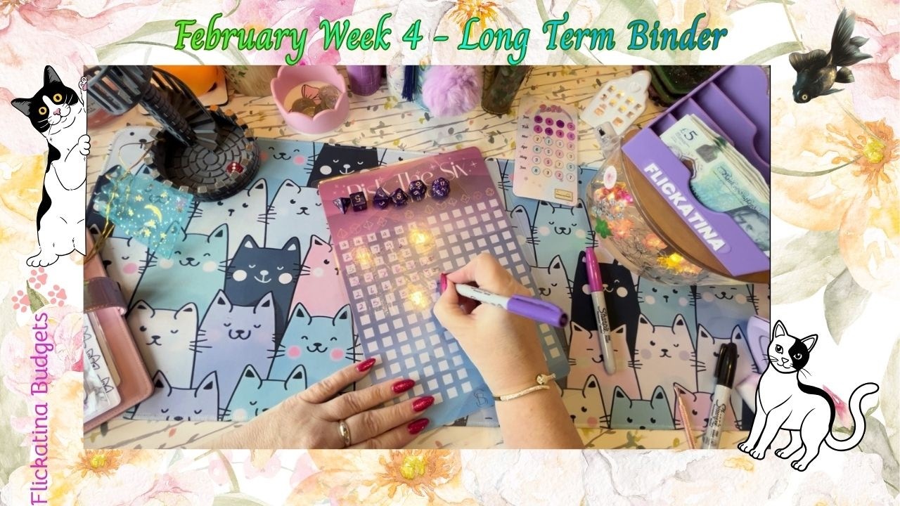 ✨February Week 4 Long Term Binder! ✨ HAPPY MAIL! ✨Credit Card Spend 🙀✨