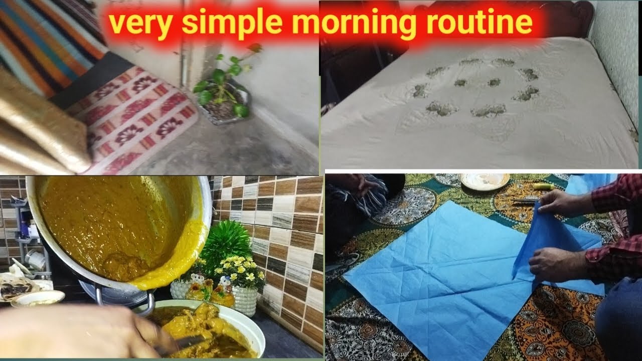 Real simple morning routine//Mom 4 Kids family vlog || basant 2026 tayari in lahore