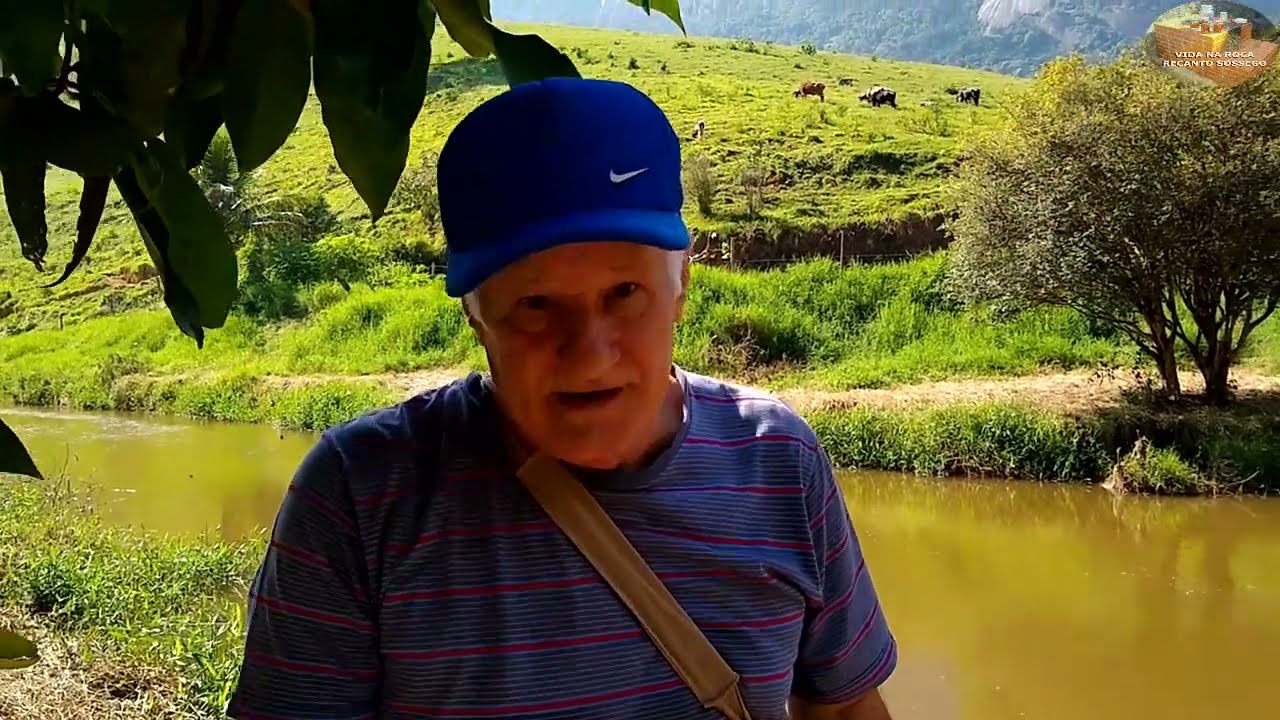 PESCANDO O ALMOÇO NO QUINTAL - VIDA NA ROÇA - COISAS DA ROÇA - NATUREZA - RECANTO SOSSEGO