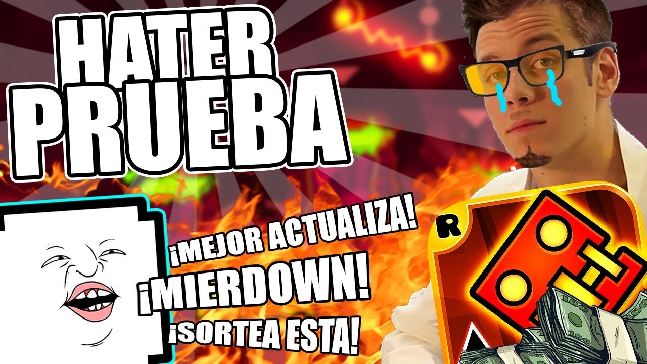 &iexcl;EL HATER EN EL PEOR GEOMETRY DASH HECHO POR ROBTOP!