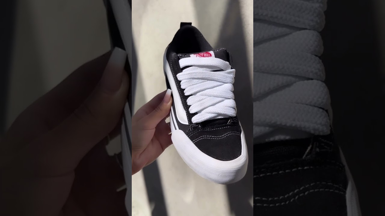 Vans Knu Skool black white 