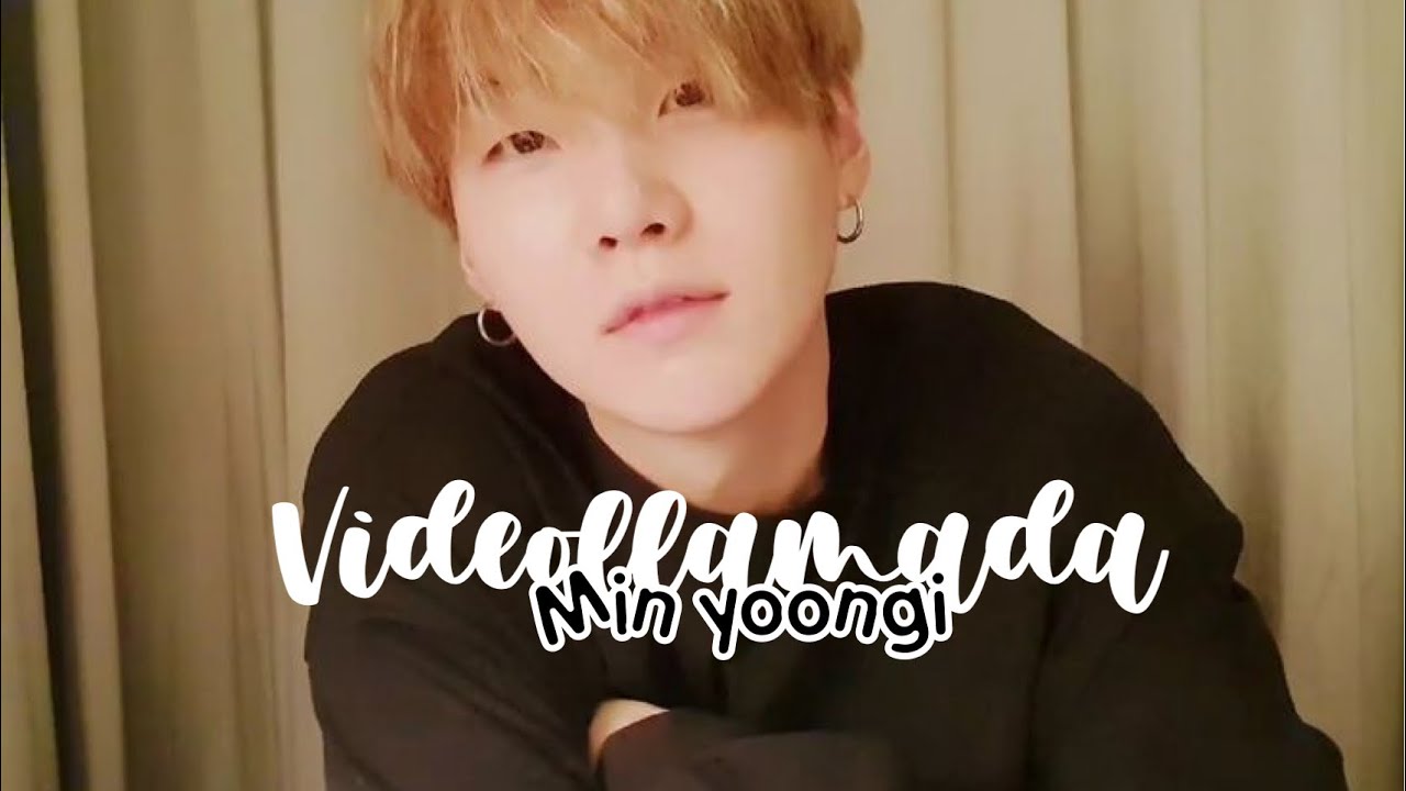 VIDEOLLAMADA CON SUGA 🖤| celoso y tierno|