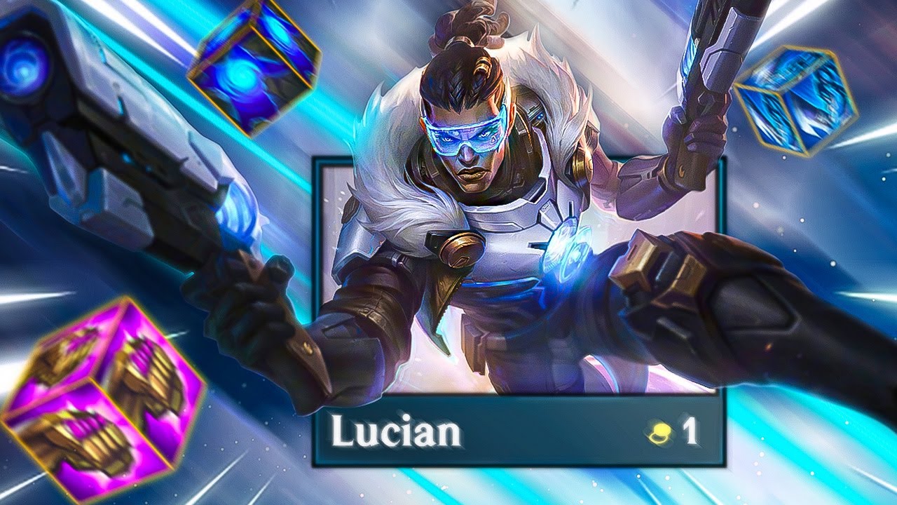 THIS IS A 1-COST?! Lucian Reroll Is Too Busted - TFT SET 8.5 PBE
