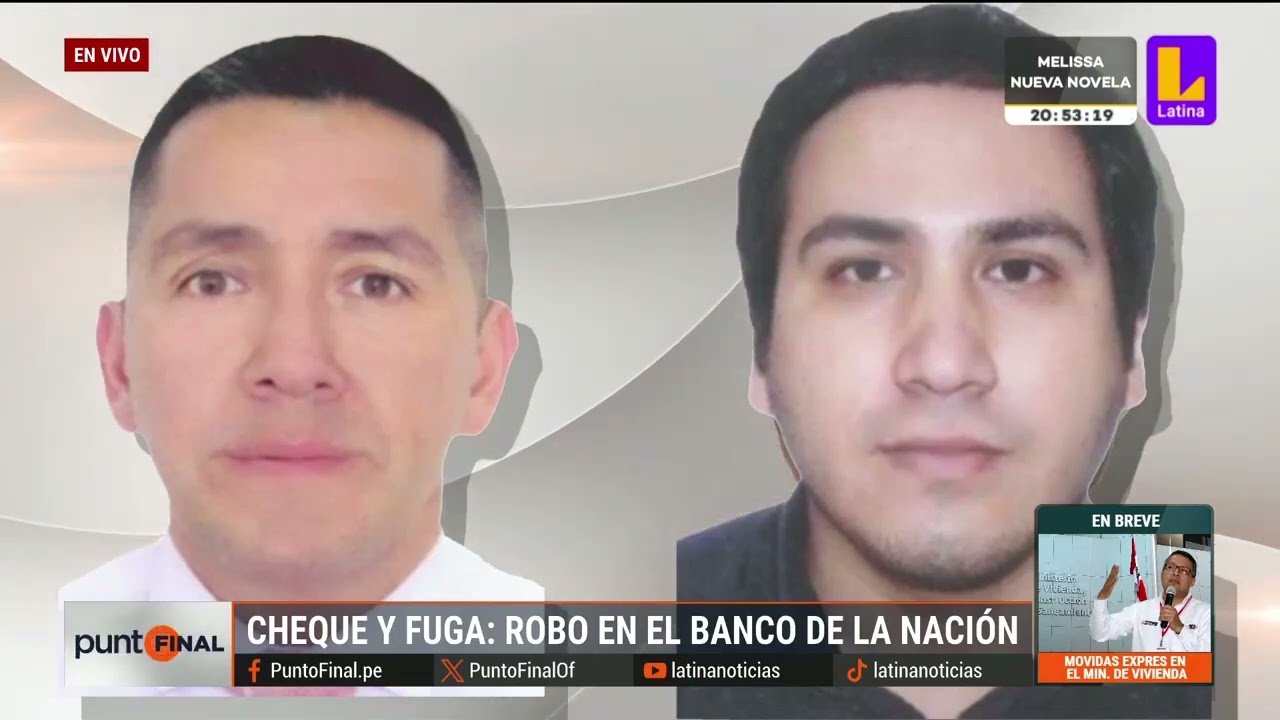 Extrabajador del Banco de la Nación lideraría organización criminal que robó 15 millones de soles