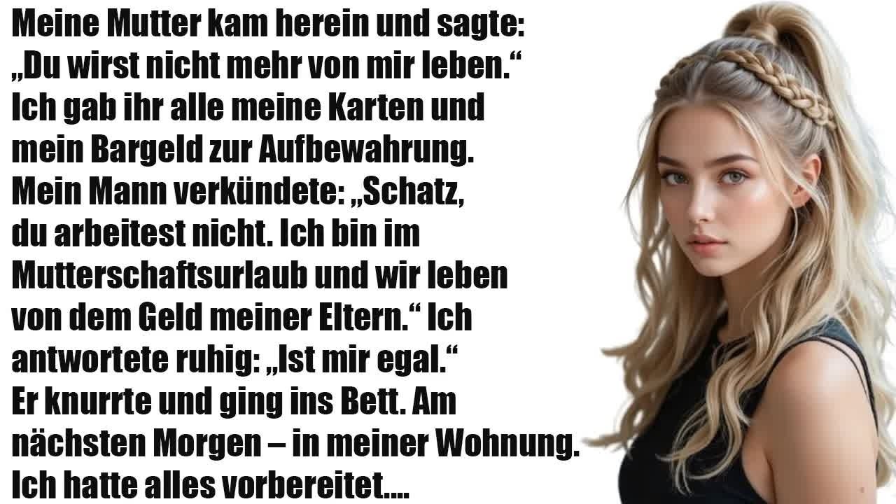 Du wirst uns nicht mehr aushalten‘, sagte meine Mutter – mein arbeitsloser Mann lachte stolz“