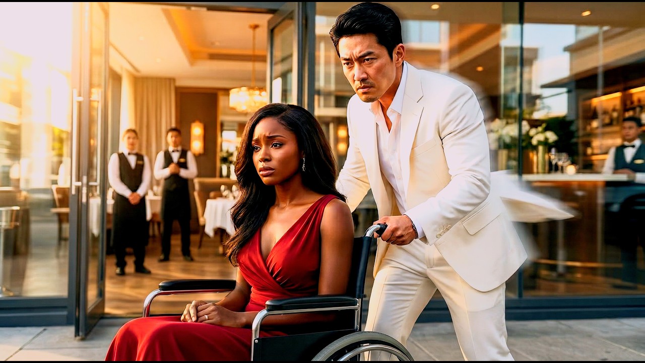 They Made His Black Wife in a Wheelchair Sit Outside, The Korean Mafia Boss Shut the Restaurant Down