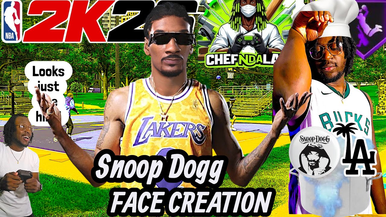 Самое реалистичное создание лица Снуп Догга из NBA 2k26 (издание Chef's Edition) 💪🏾🔥🔥