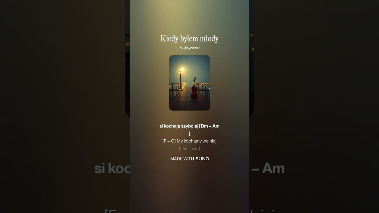 Kiedy byłem młody