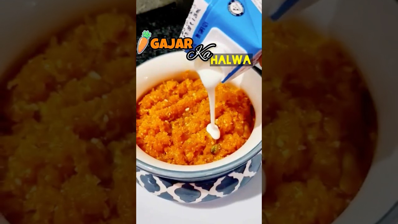 Easy Gajar ka halwa🥕 || Halwa do dil jeet le ☺️|| #anayaskitchen #gajarkahalwa #shorts #viral #food