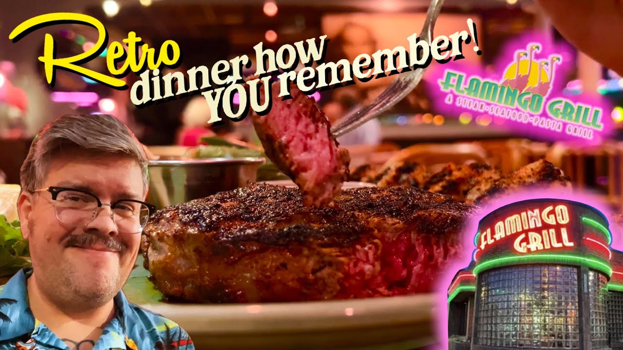 Ужин в ресторане Flamingo Grill в Миртл-Бич | Ретро-парень из Миртл-Бич и наследие Дино Томпсона