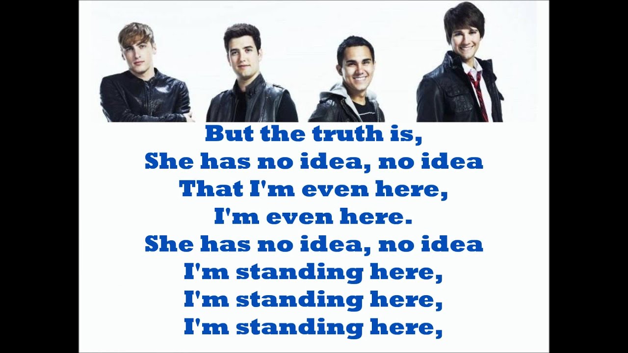 Big Time Rush - No Idea With Lyrics