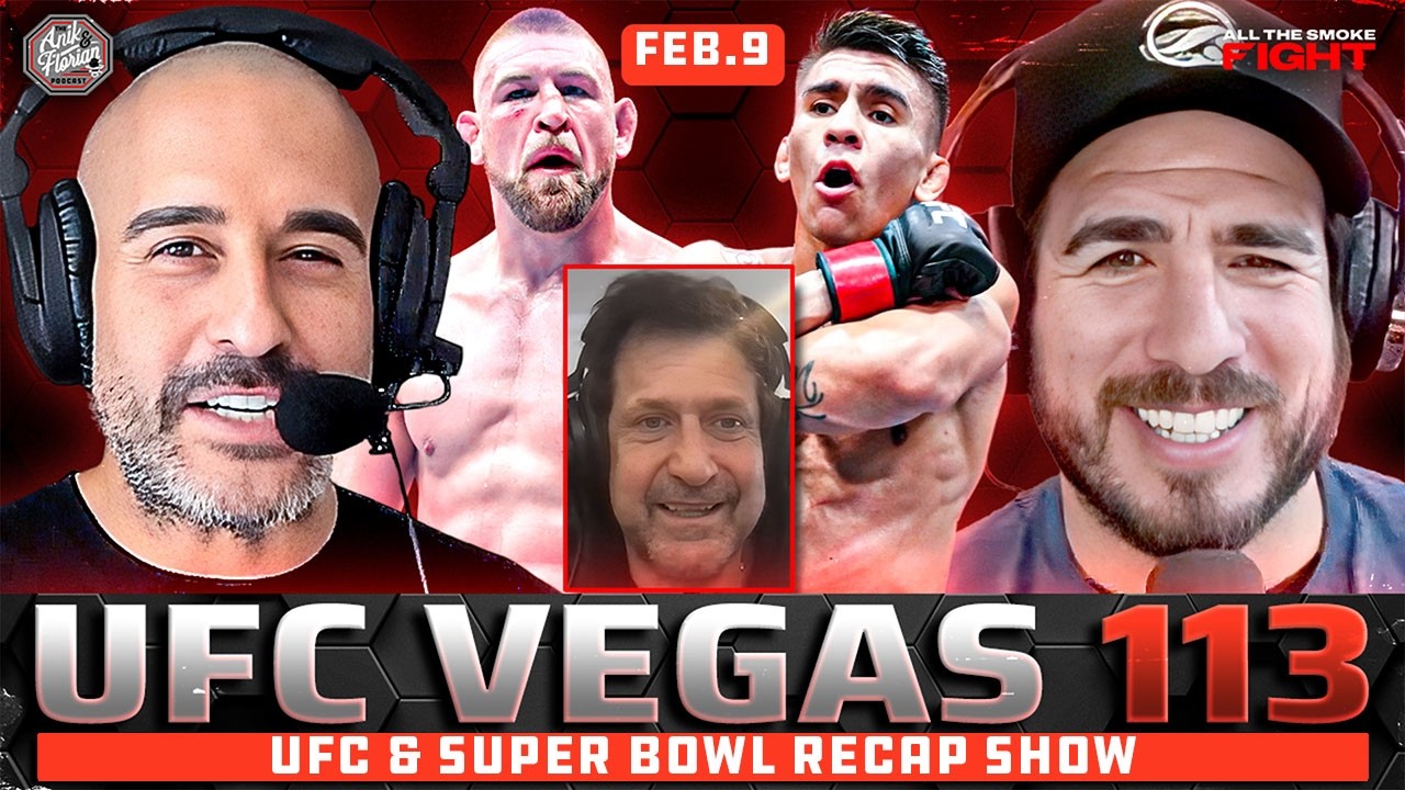 LIVE: UFC Results Recap with Eddie Alvarez, Dustin Jacoby, and Michael Chiesa | Anik & Florian