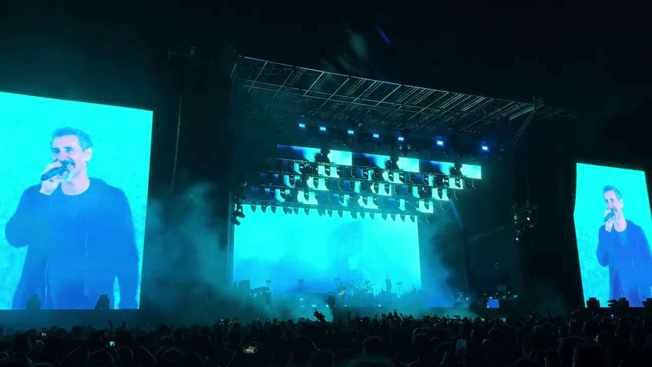 System of a Down - Radio/Video - Live - Estádio Couto Pereira - Curitiba (4K + HDR) [06/05/2025]