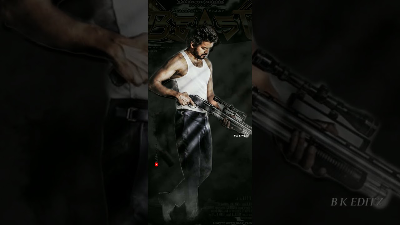 ||Thalapathy Vijay Beast first look|| Full screen motion whatsapp status HD