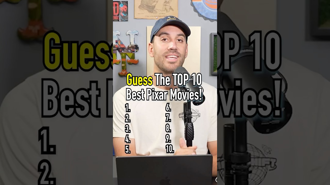 Top 10 Best PIXAR MOVIES Ever! Which Is Best? #shorts #movie #pixar #disney #top10 #toystory