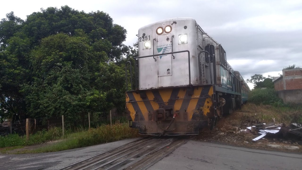 Trem passando pela pn de jardim guapimirim seguindo para guapimirim mk2351 (31/01/2026)