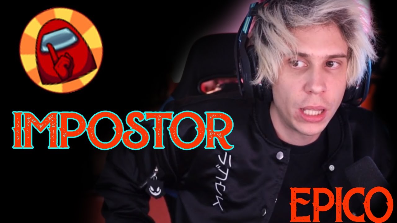💥La Partida más épica de RUBIUS como IMPOSTOR Nivel DIOS 😈!!