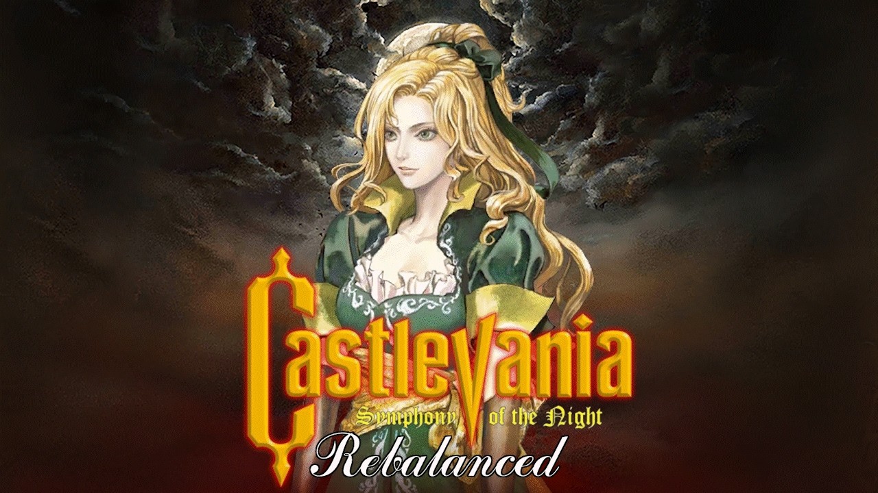 Castlevania Symphony of the Night - Maria Renard Mode (PSP) with Rebalance Hack