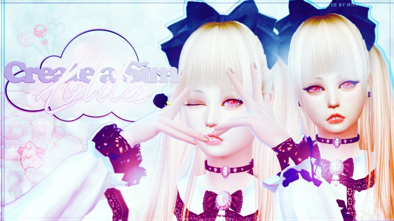 ❀Sims 4: Create A Sim | Lolita❀
