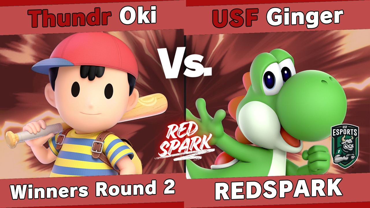 REDSPARK - Oki (Ness) vs Ginger (Yoshi) - Winners Round 2
