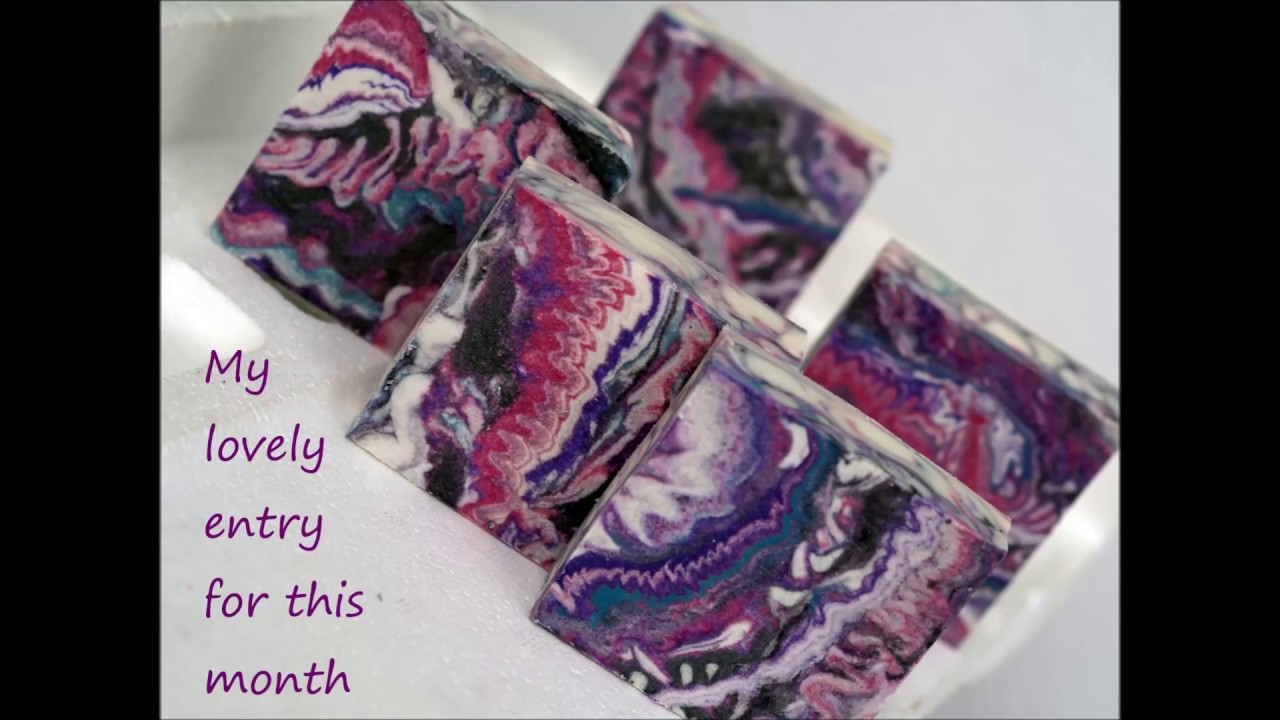 Making of Cosmic Wave  - Purple Haze Soap - КАК СЕ ПРАВИ САПУН У ДОМА