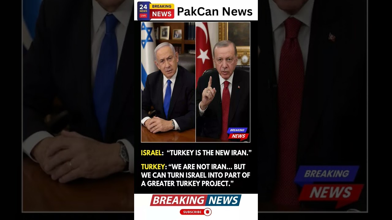 Israel&ndash;Turkey Tensions Spark New Regional Debate | PakCan News