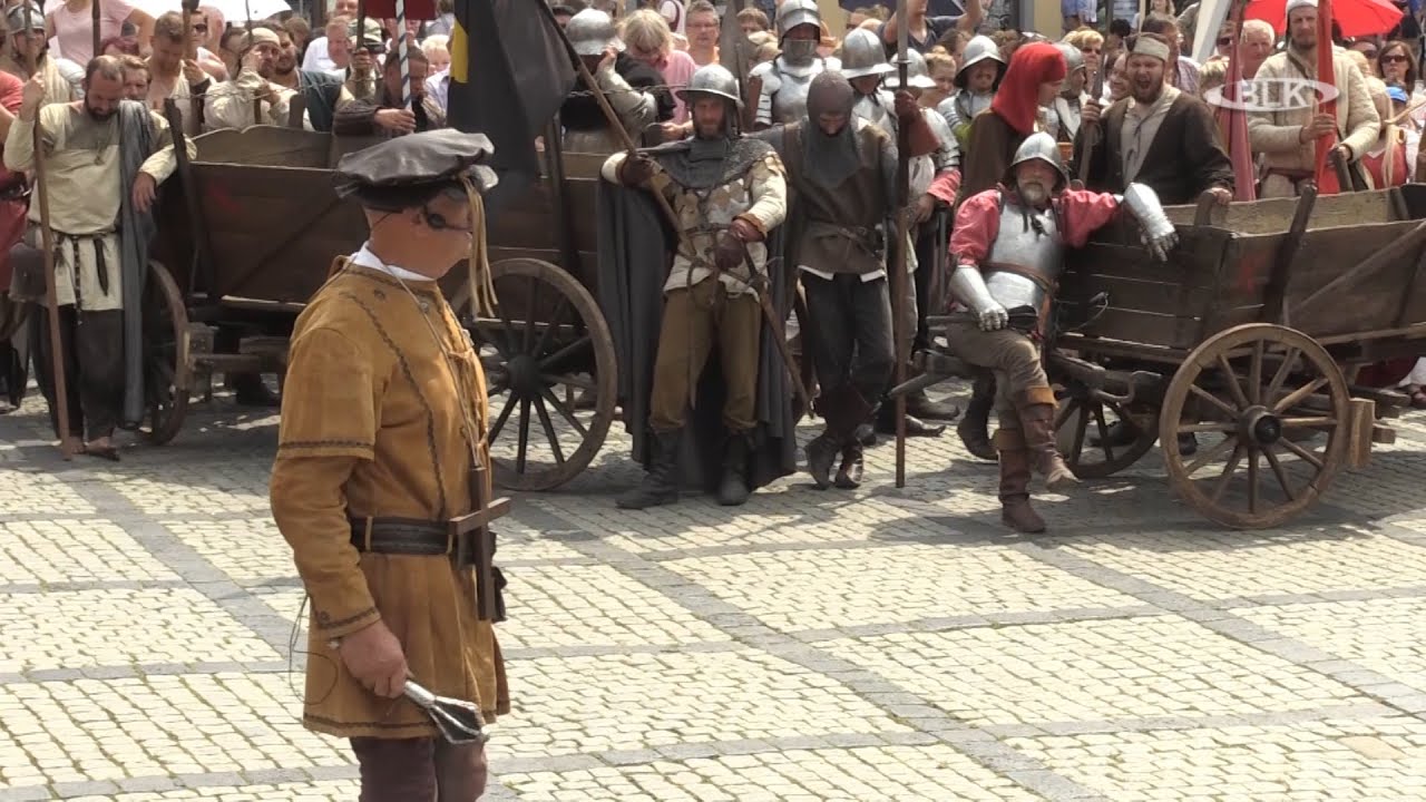 Hussiten-Kirschfest 2016 Naumburg Saale Mittelalter-Markt Festumzug