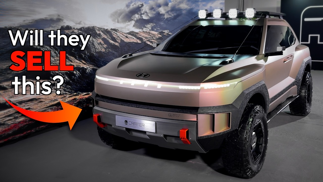 Hyundai Crater: The Ultimate Offroad EV That May Never Exist