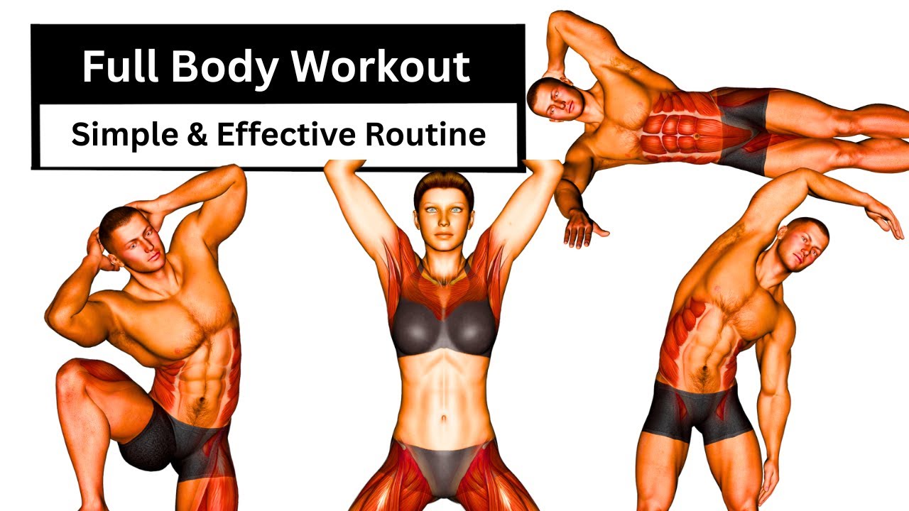 Full Body Workout Without Equipment | Simple & Effective Routine