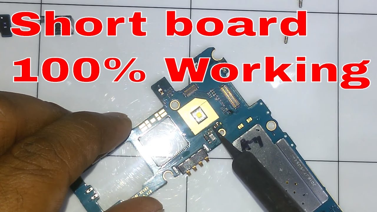 How to Samsung Galaxy J710f Dead Board Short Solution