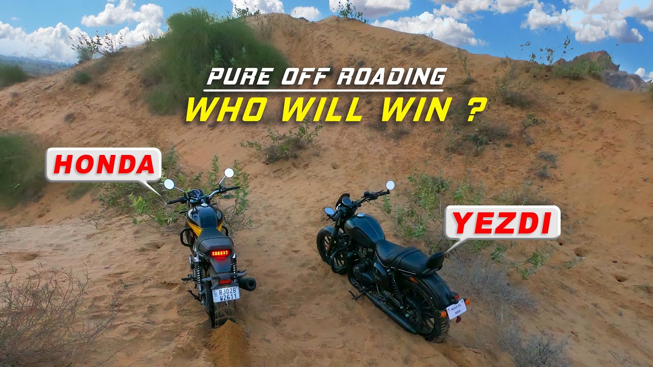 Honda CB 350RS vs Yezdi Roadster : Pure Off-Road Ride | Which one is the Best 🔥🔥