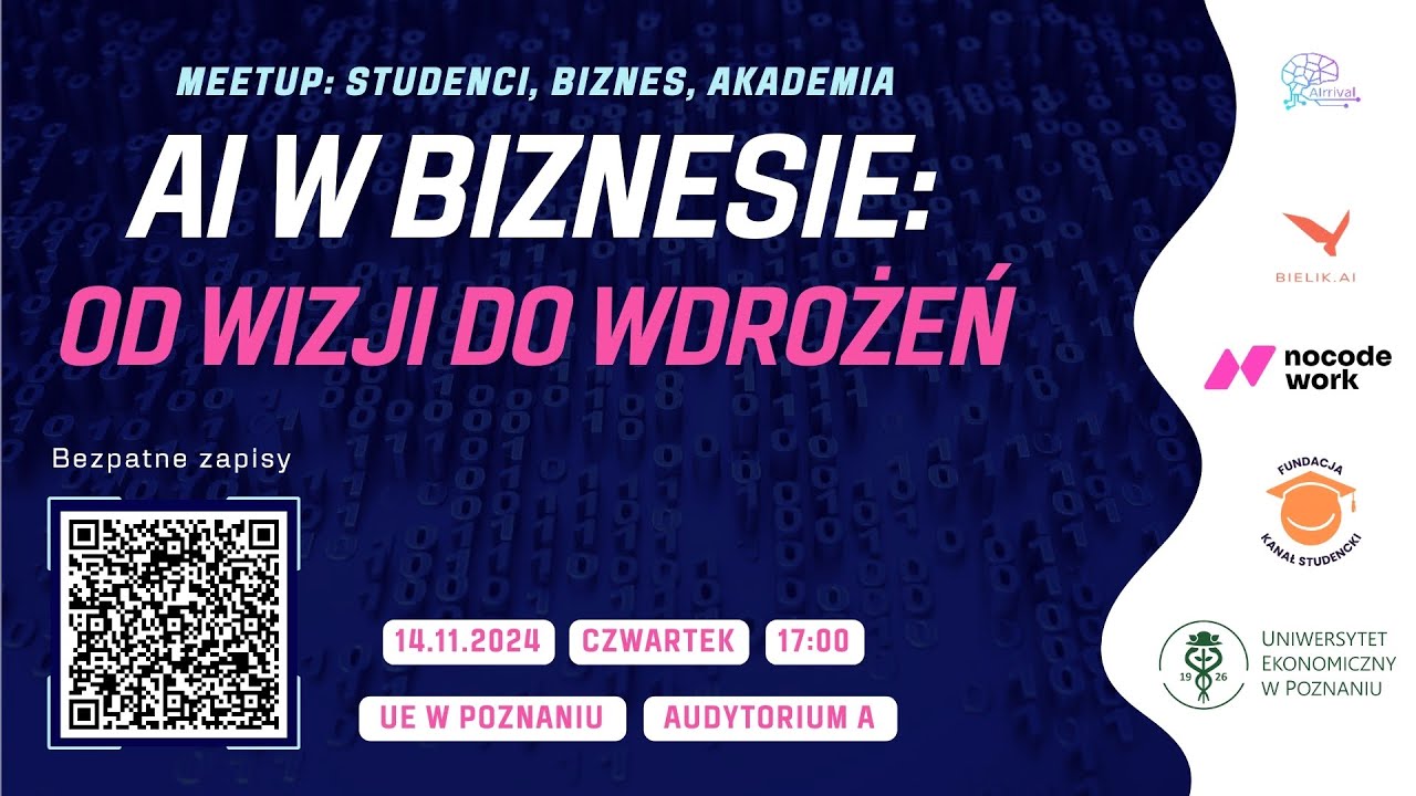 AI w Biznesie (2/7) - AIrrival: przegląd zastsowań AI i modele biznesowe