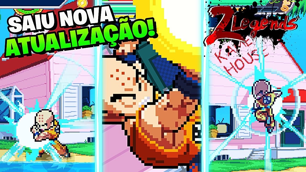 SAIU NOVA ATUALIZAÇÃO do Z LEGENDS 3 com NOVO KURIRIN!