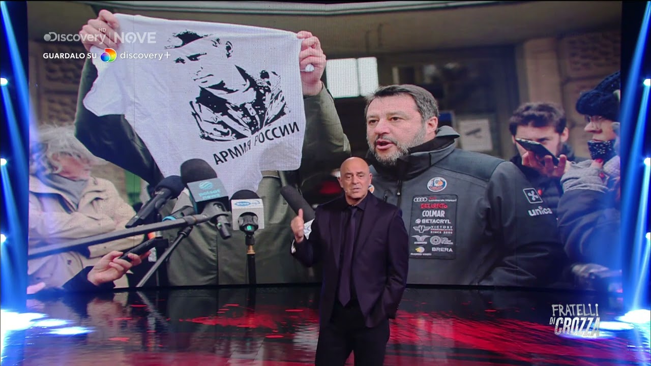 Maurizio Crozza e il monologo sulla figuraccia di Salvini in Polonia