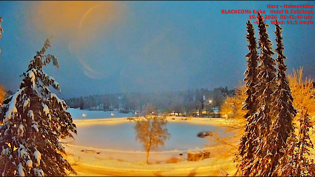 Harz - Hahnenklee - Zeitraffer 18. - 19.02.2026