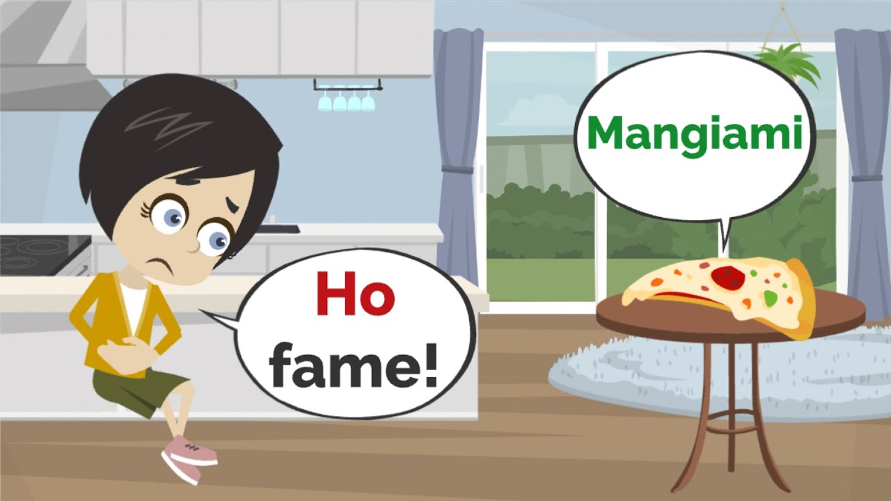 Lisa è a digiuno ma ha fame di pizza - Movie in Italian (Dialogo Avventura) - ENG SUB