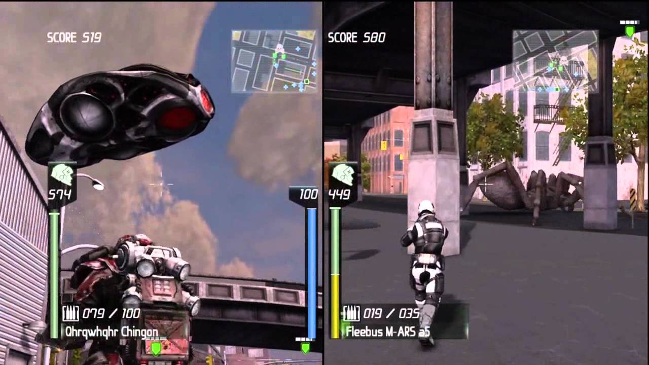 Let's Play Earth Defense Force Insect Armageddon Chapter 1-3 - Swarming All Over