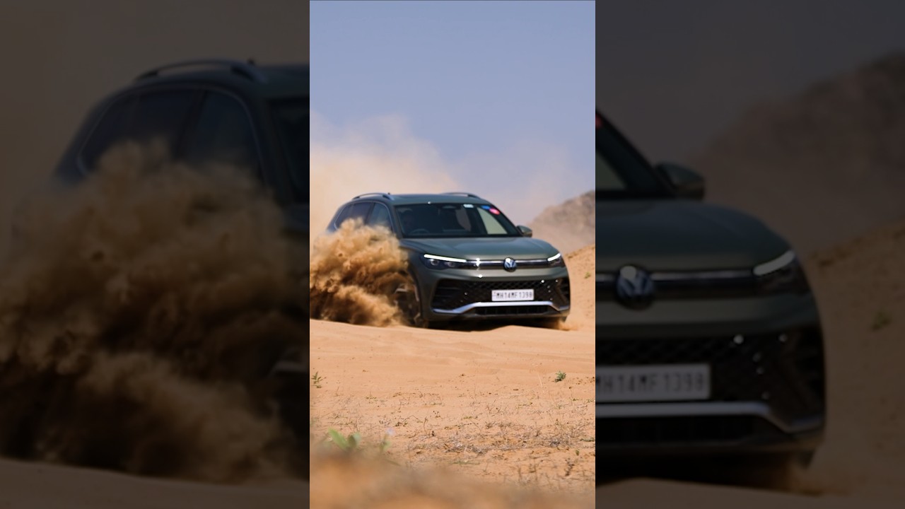 Off-Road, Dune-Bashing in the VW Tiguan R-Line | GearFliQ