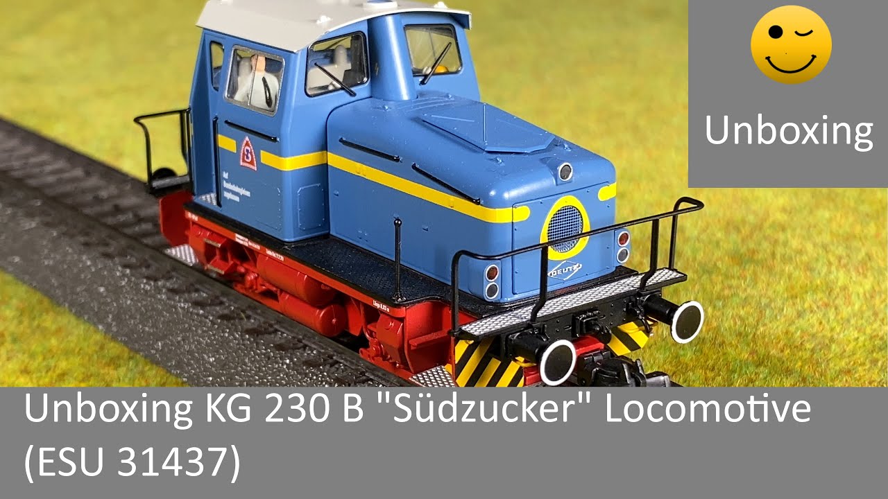 Распаковка локомотива KG 230 B 